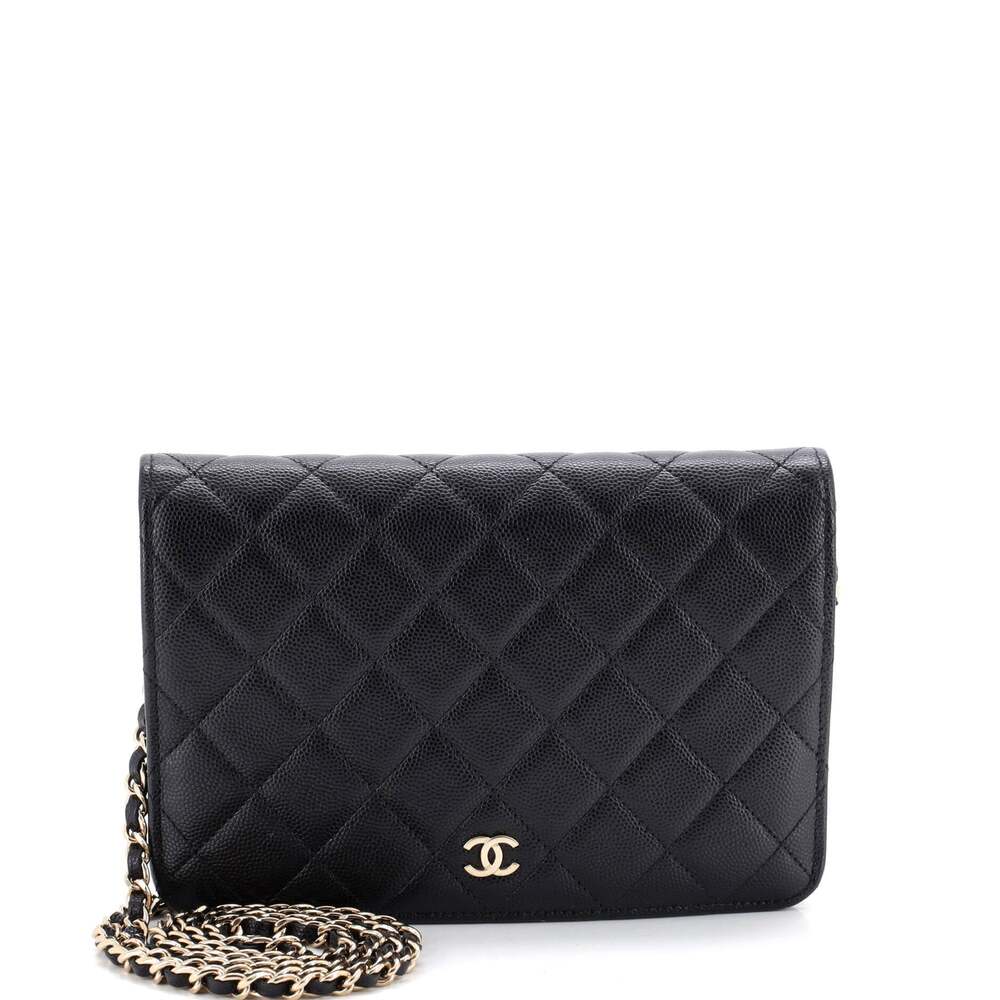 Chanel Cc Full Flap Wallet On Chain #254462C40B